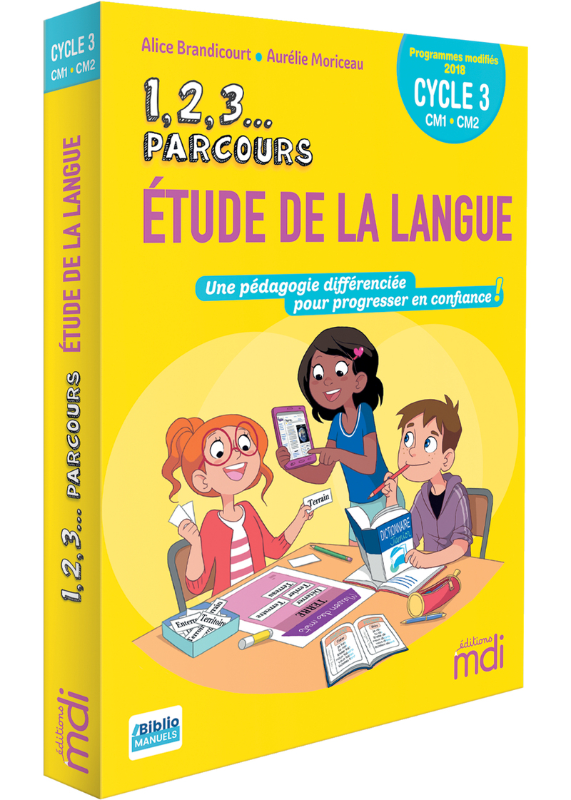 Parcours Etude De La Langue Cm Ditions Mdi